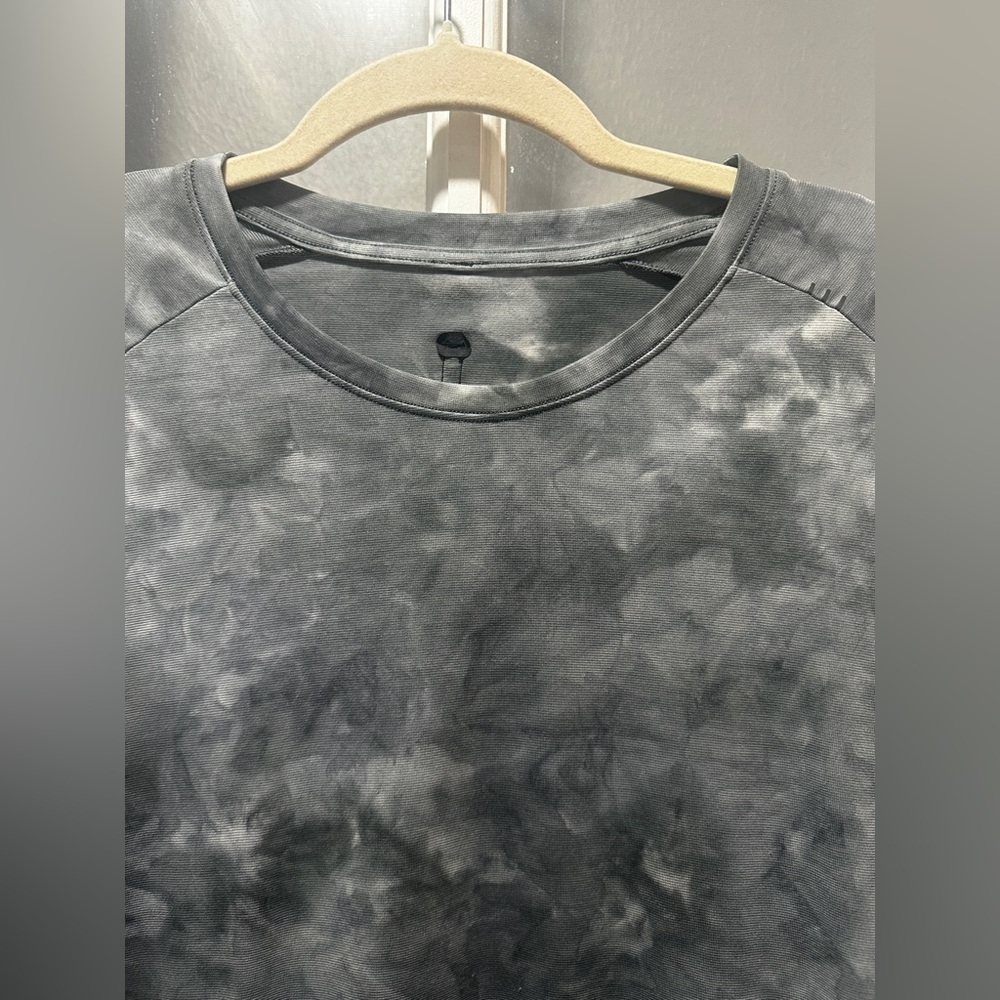 Lululemon Always Agile Short Sleeve-Diamond Dye True Navy Chambray - Picture 4 of 10